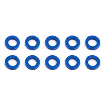 Arandelas de rótula 5.5x1.0 mm aluminio azul AE31382