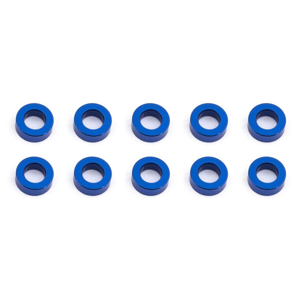 Arandelas de rótula 5.5x2.0 mm aluminio azul AE31383 Arandelas de rótula 5.5x2.0 mm aluminio azul AE31383