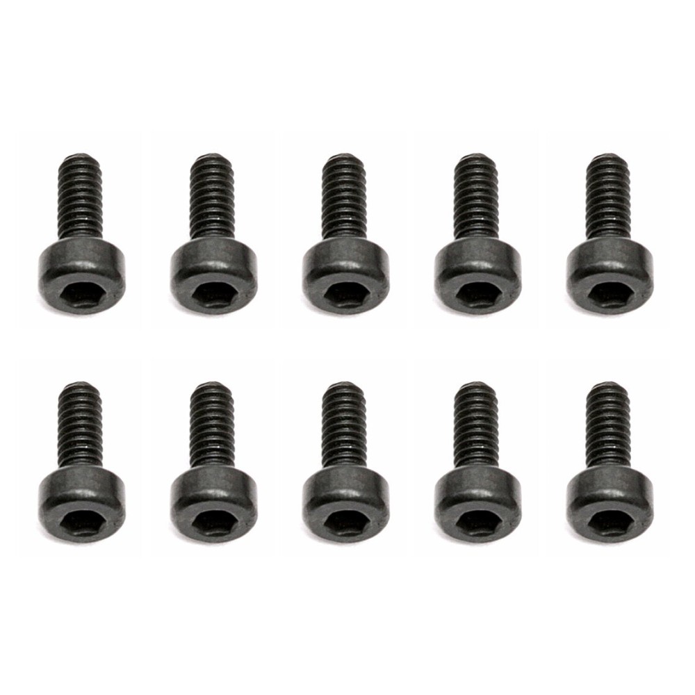 Tornillos 2x0.4x5 mm cabeza cilíndrica Team Associated Tornillos 2x0.4x5 mm cabeza cilíndrica Team Associated