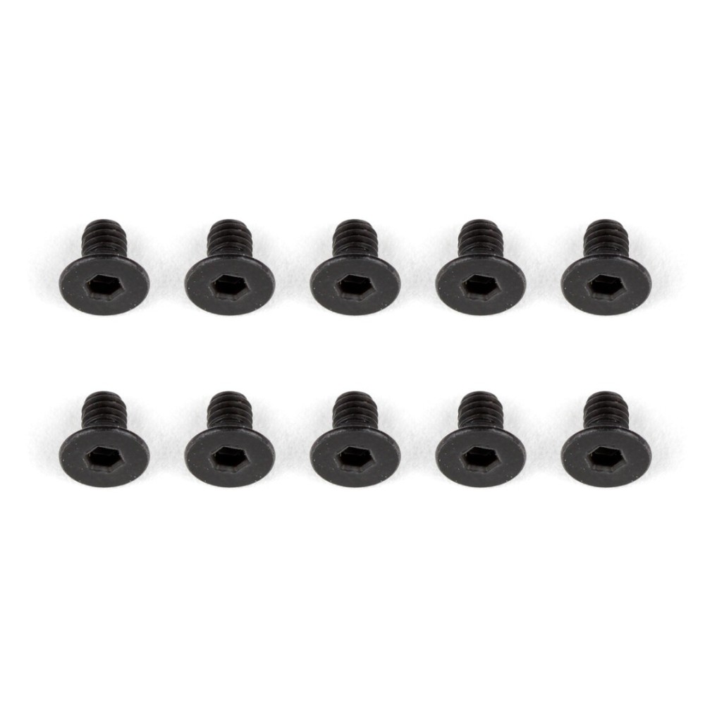 Tornillos M2.5x4 mm cabeza avellanada Team Associated