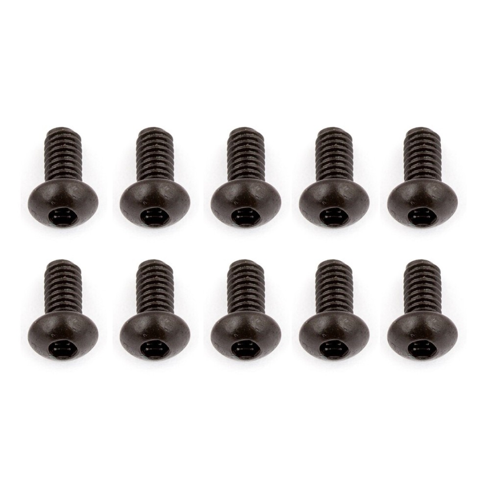 Tornillos M2.5x5 mm cabeza botón Team Associated