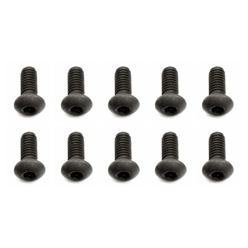 Tornillos 2.5x0.45x6 mm cabeza botón Team Associated Tornillos 2.5x0.45x6 mm cabeza botón Team Associated