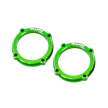 Traxxas Retainer led light pod (green-anodized 6061-t6 aluminum) (2) TRX10969-GRN
