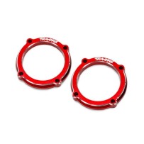 Traxxas Retainer led light pod (red-anodized 6061-t6 aluminum) (2) TRX10969-RED