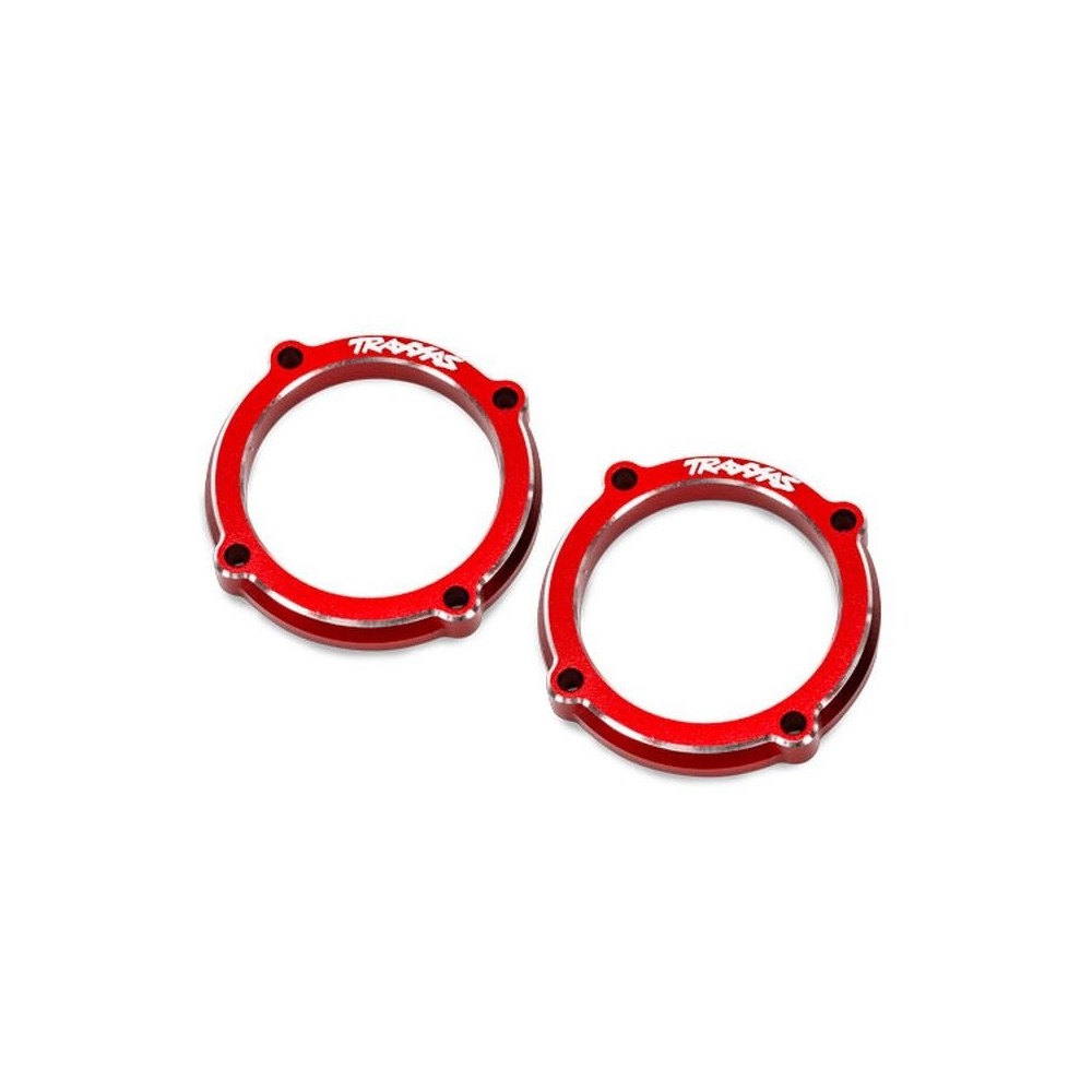 Traxxas Retainer led light pod (red-anodized 6061-t6 aluminum) (2) TRX10969-RED Traxxas Retainer led light pod (red-anodized 6061-t6 aluminum) (2) TRX10969-RED