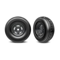 Ruedas Traxxas Pro Scale Sand Car Black Chrome montadas y pegadas – TRX10972-BLKC
