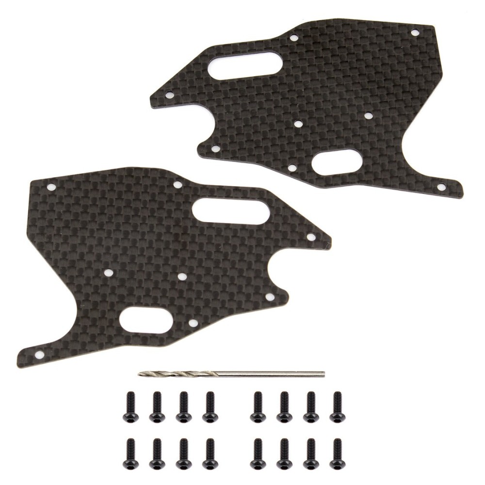 Refuerzos grafito brazos delanteros Team Associated AE81418 Refuerzos grafito brazos delanteros Team Associated AE81418