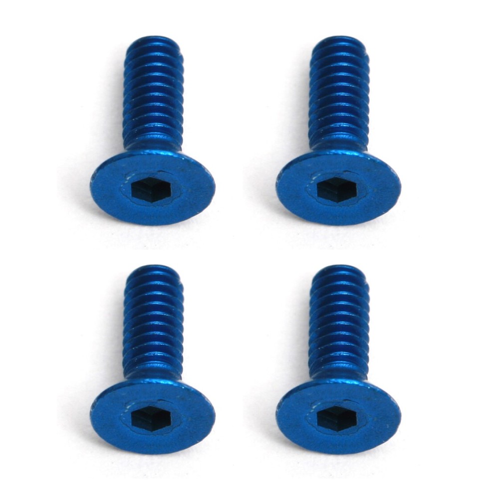 Tornillos FT aluminio azul 2x6 mm FHCS AE8547 Tornillos FT aluminio azul 2x6 mm FHCS AE8547