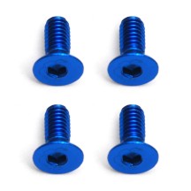 Tornillos FT aluminio azul 2.5x6 mm FHCS AE8549