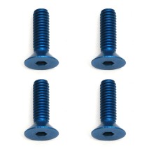 Tornillos FT aluminio azul 4x14 mm FHCS AE8571