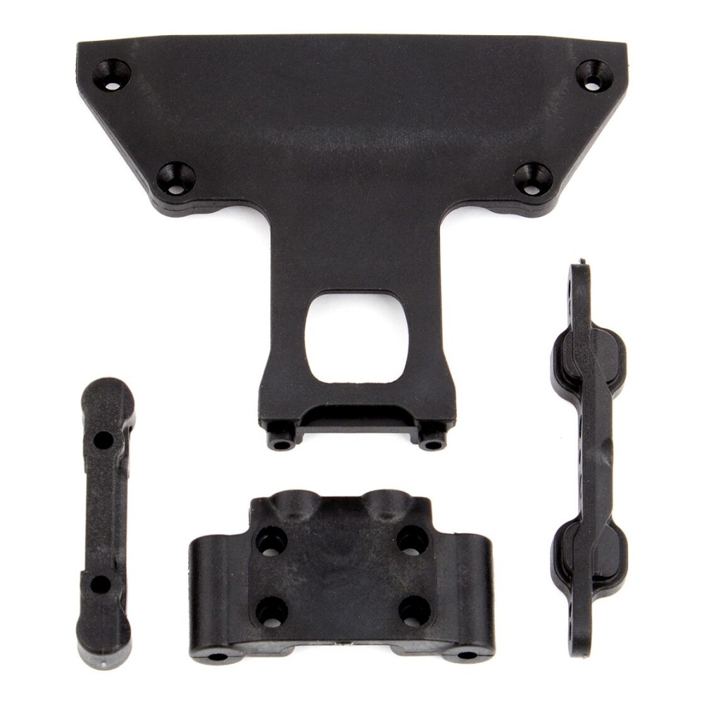 Soportes de brazos, placa de chasis y mamparo Team Associated AE91359 Soportes de brazos, placa de chasis y mamparo Team Associated AE91359