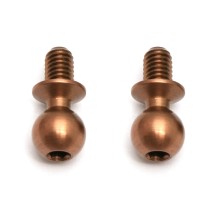 Rótulas FT resistencia reforzada 4 mm TiN Team Associated AE91452
