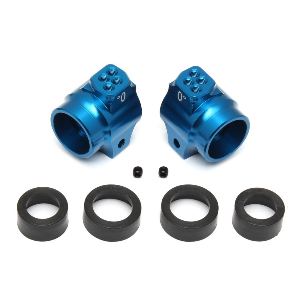 Cubos traseros aluminio azules FT Team Associated AE91548 Cubos traseros aluminio azules FT Team Associated AE91548