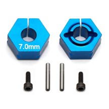 Hexágonos fijación rueda FT 7.0 mm Team Associated AE91610