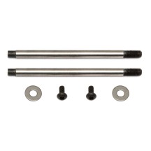 Ejes amortiguador FT 3x27.5 mm V2 cromados Team Associated