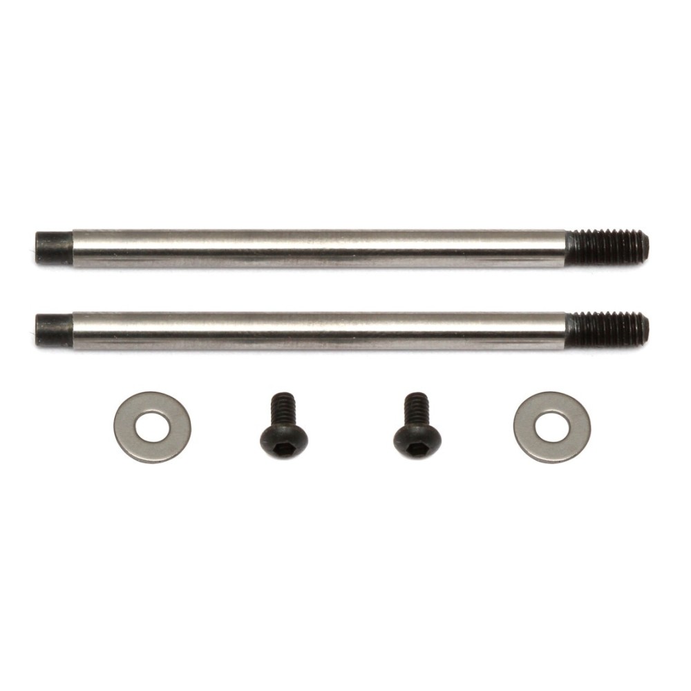 Ejes amortiguador FT 3x27.5 mm V2 cromados Team Associated Ejes amortiguador FT 3x27.5 mm V2 cromados Team Associated