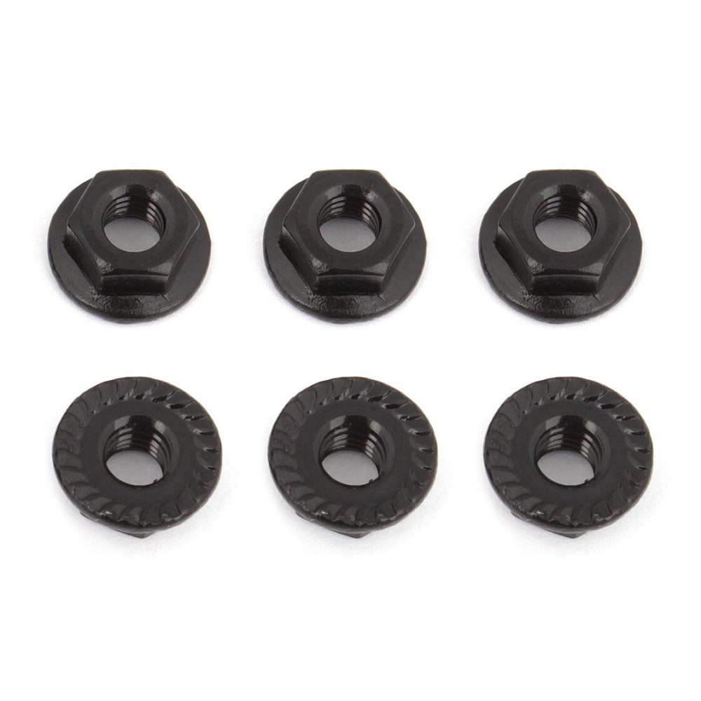 Tuercas dentadas M4 Team Associated AE91738 Tuercas dentadas M4 Team Associated AE91738