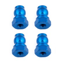 Casquillos amortiguador 10 mm aluminio azul Team Associated AE91815