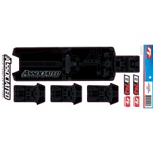Lámina protectora chasis FT Team Associated RC10B74