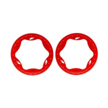 Anillos Beadlock 3.5" rojos Traxxas TRX10976-RED