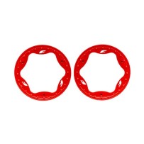Anillos Beadlock 3.5" rojos Traxxas TRX10976-RED