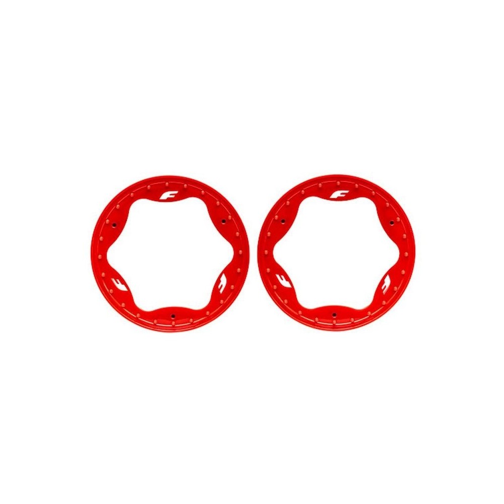 Anillos Beadlock 3.5" rojos Traxxas TRX10976-RED Anillos Beadlock 3.5" rojos Traxxas TRX10976-RED