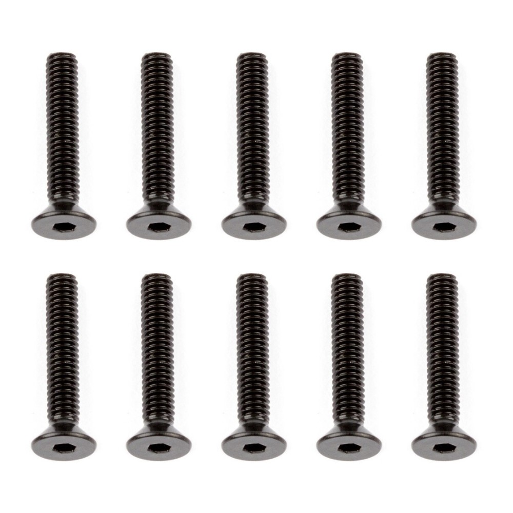 Element RC Screws, M2.5x14 mm FHCS AE41077 Element RC Screws, M2.5x14 mm FHCS AE41077