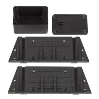 Bandejas Inferiores y Caja de Receptor Enduro 1/10 Element RC AE42006