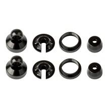 Element RC Enduro Shock Parts, black aluminum AE42079