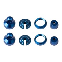 Element RC Enduro Shock Parts, blue aluminum AE42085