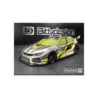 Bittydesign HC-F 190mm FWD Clear Body BDFWD-190HCF