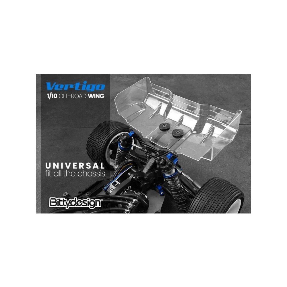 Bittydesign Vertigo 1/10 Off-Road 1.5mm wing set (2pcs) BDW10-VRTH Bittydesign Vertigo 1/10 Off-Road 1.5mm wing set (2pcs) BDW10-VRTH