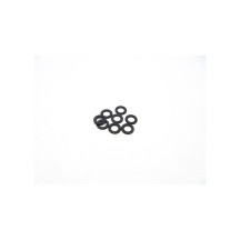 Hiro Seiko 3mm Alloy Spacer Set (0.5mm) [Black] HS-48441