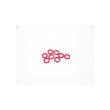 Hiro Seiko 3mm Alloy Spacer Set (1.0mm) [Red] HS-48450