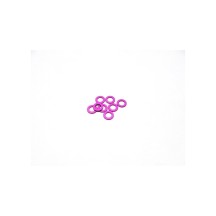 Hiro Seiko 3mm Alloy Spacer Set (1.0mm) [Purple] HS-48454