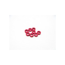 Hiro Seiko 3mm Alloy Spacer Set (1.5mm) [Red] HS-48457