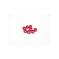 Hiro Seiko 3mm Alloy Spacer Set (1.5mm) [Red] HS-48457