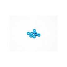 Hiro Seiko 3mm Alloy Spacer Set (1.5mm) [T-Blue] HS-48459
