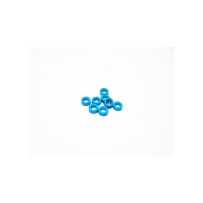 Hiro Seiko 3mm Alloy Spacer Set (2.0mm) [T-Blue] HS-48466