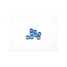 Hiro Seiko 3mm Alloy Spacer Set (2.0mm) [Y-Blue] HS-48467