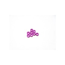 Hiro Seiko 3mm Alloy Spacer Set (2.0mm) [Purple] HS-48468
