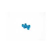 Hiro Seiko 3mm Alloy Spacer Set (2.5mm) [T-Blue] HS-48473