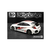 Bittydesign HC-M&nbsp;1/10&nbsp;clear body for M-chassis 210-225mm wheelbase BDFWD-HCM