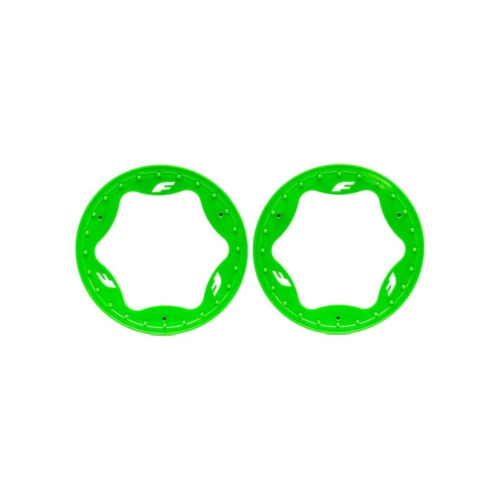 Anillos Beadlock 3.9" verdes Traxxas TRX10977-GRN