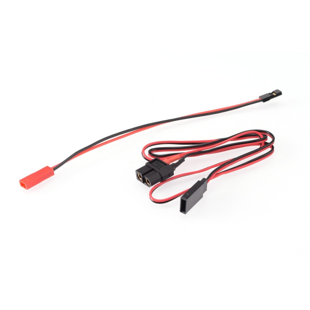 RUDDOG RX/TX Charging Lead for Sanwa/Futaba with JST/BEC Adaptor (XT60 Plug) RP-0253 RUDDOG RX/TX Charging Lead for Sanwa/Futaba with JST/BEC Adaptor (XT60 Plug) RP-0253