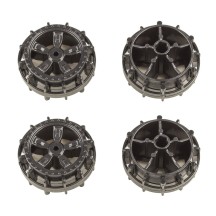 Llantas negras NanoSport Team Associated AE21612