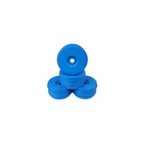 DE Racing Speedline Plus 1/8 Buggy Wheels (4pcs/Blue) DER-PSB-8C