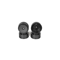 DE Racing Speedline Plus SC Wheel for SC6.2 | SC6.1 (4pcs/Black) DER-PS4-AB