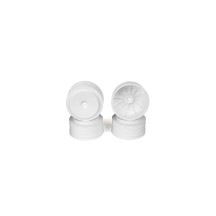 DE Racing Speedline Plus SC Wheel for SC6.2 | SC6.1 (4pcs/White) DER-PS4-AW