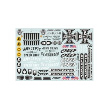 Carrocería JCI Creep batalla 12.3 JConcepts JCO0403